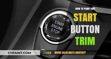 DIY Guide: Painting Your E90 Start Button Trim Like a Pro