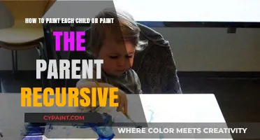 Recursive Painting Techniques: Child-by-Child vs. Parent-First Approaches