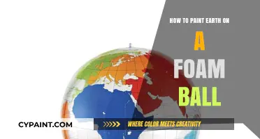 Easy DIY Earth Foam Ball Painting Tutorial for Beginners