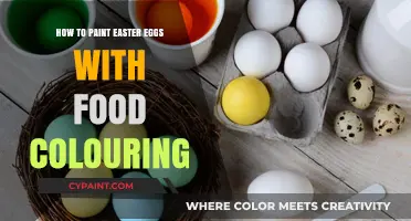 Creative Easter Egg Painting: Using Food Coloring for Vibrant Designs