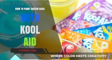 Creative Easter Egg Dyeing: Painting with Kool-Aid for Vibrant Colors