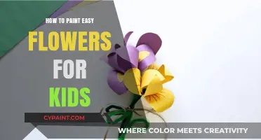 Simple Flower Painting Ideas for Kids: Easy and Fun Creative Projects