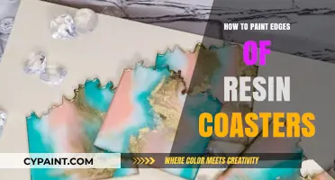 Mastering Resin Coaster Edges: Tips for Perfectly Painted Finishes