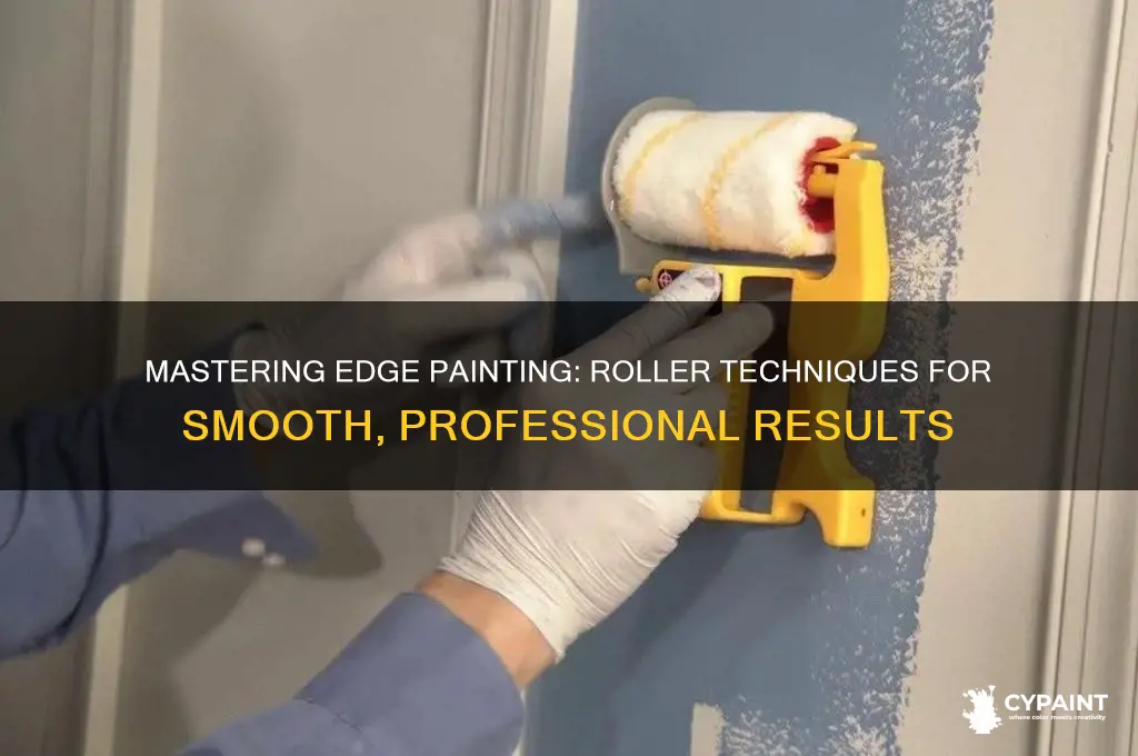 how to paint edges with a roller
