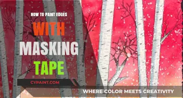 Mastering Crisp Lines: A Guide to Painting Edges with Masking Tape