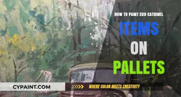 Creative Pallet Painting: Transforming Educational Items with Easy DIY Techniques