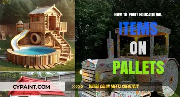 Creative Pallet Painting: Transforming Wood into Educational Masterpieces