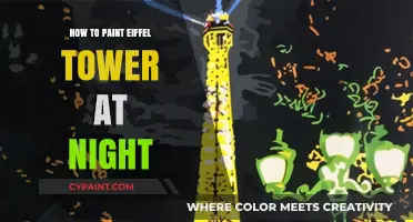 Mastering Nighttime Eiffel Tower Painting: Techniques and Tips for Artists