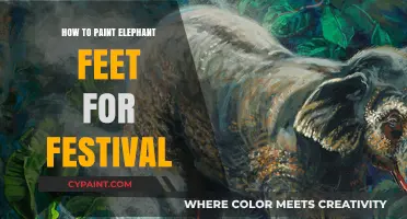 Festive Elephant Foot Painting: A Step-by-Step Guide for Vibrant Celebrations