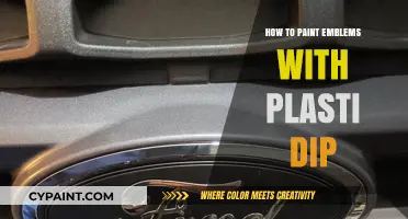 Mastering Plasti Dip: Easy Steps to Paint Custom Emblems