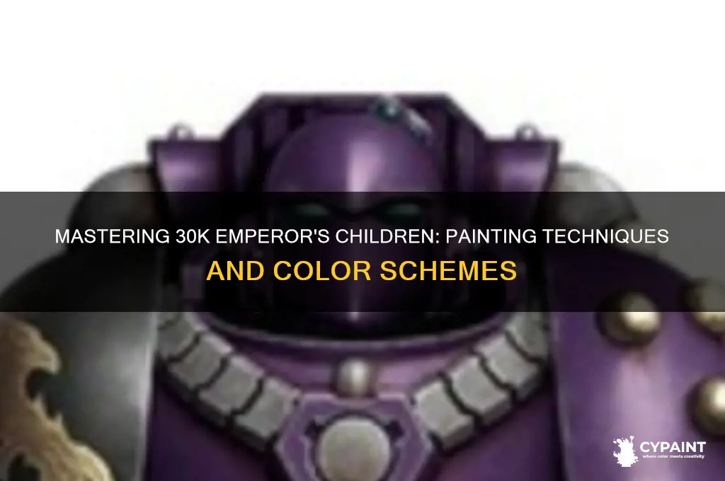 how to paint emperor