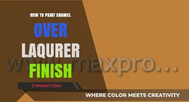Painting Enamel Over Lacquer: A Step-by-Step Guide for Flawless Results