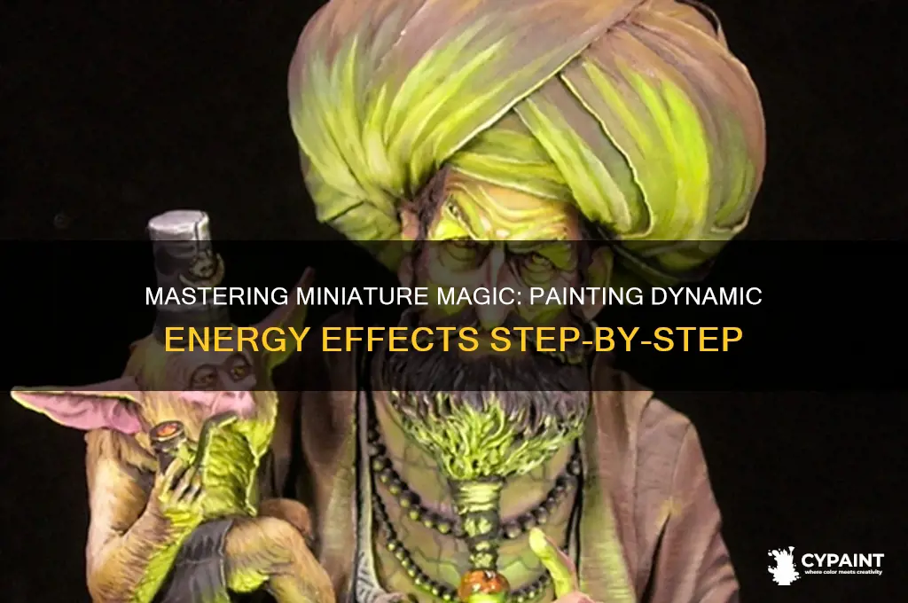 how to paint energy effects on miniatures