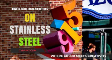Mastering Engraved Letter Painting on Stainless Steel: A Step-by-Step Guide