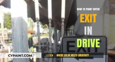 Easy Steps to Paint Clear Enter/Exit Signs on Your Driveway