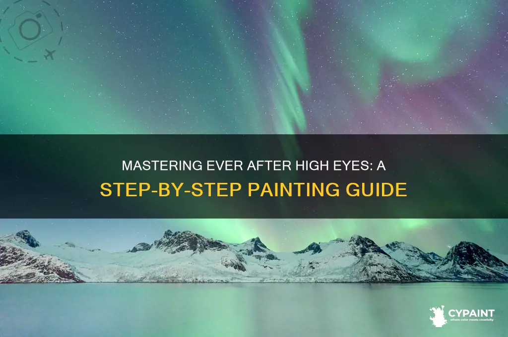how to paint ever after high eyes