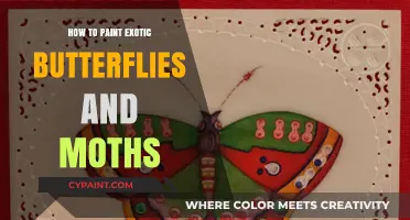 Mastering the Art of Painting Vibrant Exotic Butterflies and Moths