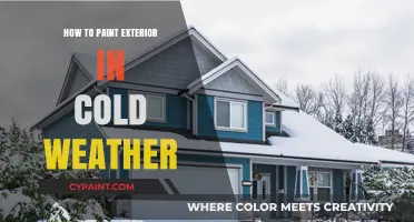 Painting in the Cold: Tips for Exterior Projects in Low Temperatures