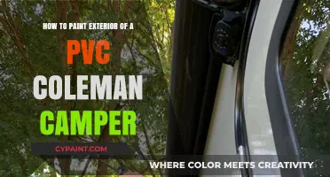Guide to Painting the Exterior of Your PVC Coleman Camper