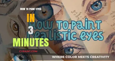 Quick Eye Painting: Master Realistic Eyes in Just 3 Minutes