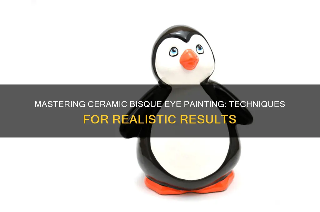 how to paint eyes on ceramic bisque