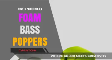 Mastering Foam Bass Popper Eye Painting: Techniques for Realistic Lures