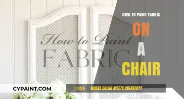 Revamp Your Chair: Easy Fabric Painting Techniques for a Fresh Look