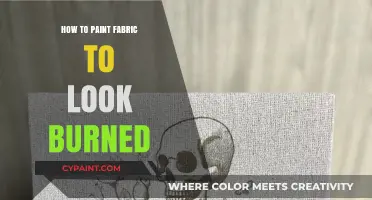 Mastering the Art of Painting Fabric for a Realistic Burned Effect