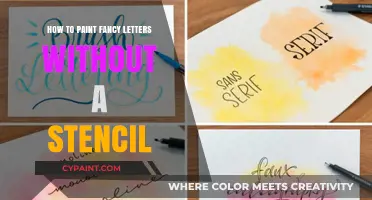 Mastering Fancy Lettering: Freehand Techniques for Stunning Hand-Painted Letters