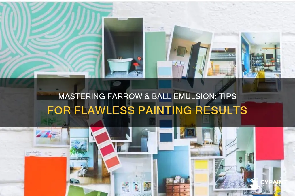 how to paint farrow and ball emulsion