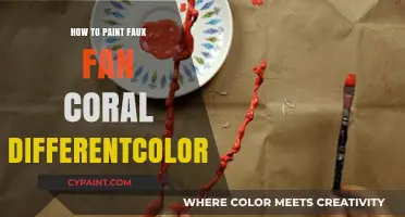 Mastering Faux Fan Coral: Painting Techniques for Vibrant, Unique Colors