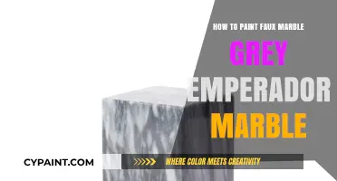 Master Faux Grey Emperador Marble Painting Techniques for Stunning Surfaces
