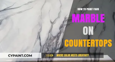 Transform Your Countertops: Easy Faux Marble Painting Techniques Revealed