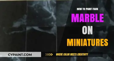 Mastering Faux Marble: Techniques for Painting Miniatures Like a Pro