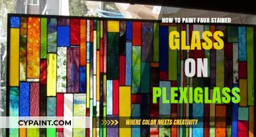 Create Stunning Faux Stained Glass Art on Plexiglass: Easy DIY Guide