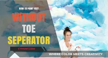 Perfect Pedicure Tips: Painting Feet Without Toe Separators Easily
