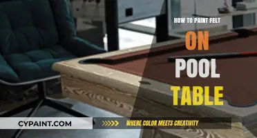 Mastering Felt Painting: Transform Your Pool Table with These Easy Steps