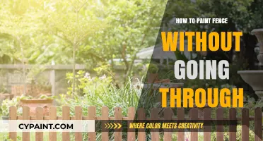 Effortless Fence Painting: Tips to Avoid Mess and Save Time