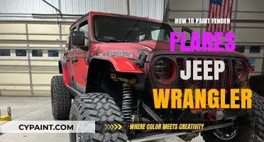 DIY Guide: Painting Fender Flares for Your Jeep Wrangler