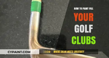 Mastering the Art: How to Paint Fill Your Golf Clubs