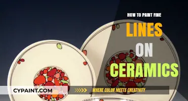 Mastering Precision: Techniques for Painting Fine Lines on Ceramics
