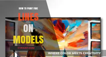 Mastering Fine Line Painting Techniques for Detailed Model Artistry