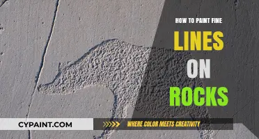 Mastering Precision: Techniques for Painting Fine Lines on Rocks