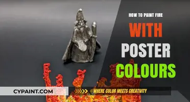 Mastering Fire Art: Poster Color Techniques for Vibrant Flames