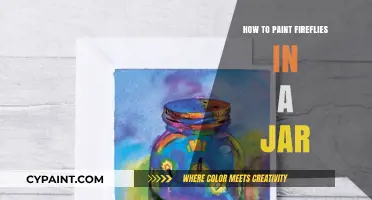 Capturing Glowing Fireflies in a Jar: A Step-by-Step Painting Guide