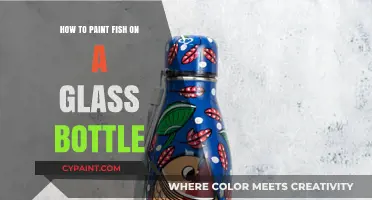 Creative Glass Bottle Art: Painting Fish in Easy Steps