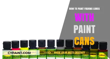Mastering Lure Painting: Easy Techniques Using Paint Cans for Anglers