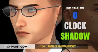 Mastering the Art of Painting a Realistic Five O'Clock Shadow