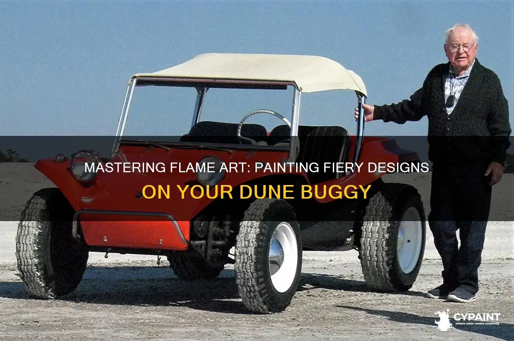 how to paint flames on a dune buggy