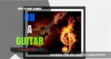 Mastering Fiery Art: How to Paint Striking Flames on Your Guitar